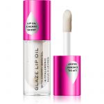 Makeup Revolution Glaze Óleo para Lábios Tom Lust Clear Shimmer 4,6 ml