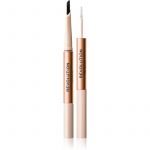 Makeup Revolution Fluffy Brow Filter Duo Lápis Duplo para Sobrancelhas para Fixação e Forma Tom Ash Brown 0.12 g
