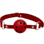 Discretion Gag Respirável Vermelho