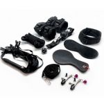 Kit Fúria 10 Peças Bdsm Preto