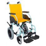 Orthos XXI Cadeira de Rodas Trânsito Infantil Liliput Modelo Patim elevatório esquerdo Largura Assento Cadeiras 34 cm Rodas: Maciça (Anti-furo)