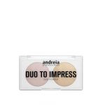Andreia Duo To Impress Iluminador Em Pó Tom 01Moonlight & 02 Sunshine