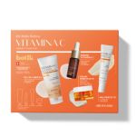 O Boticário Kit Botik Vitamina C Sérum de Alta potência 15ml + Gel de Limpeza Facial 50g + Multiprotetor FPS 50 15g + Creme Hidratante Antioxidante 15g Coffret