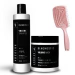 Absoluk Kit Cabelos Finos/Sem Volume (Shampoo 300ml + Máscara 250ml+ Escova)