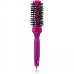 Olivia Garden Expert Shine Hot Pink Escova Redonda de Brushing para Cabelo Comprido 35 mm 1 Unidade