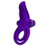 Pretty Love Anel para Pénis Vibrante Roxo