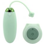 Armony Kitty Fun Egg Vibrador Controle Remoto 10 Vibrações Verde