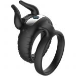 Armony Bull's Pasion Vibrador De Anel 10 Velocidades Preto