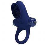 Pretty Love Palle Anel com Vibrao Azul