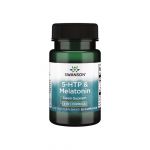 Swanson 5-HTP 50 mg & Melatonina 3mg 30 Cápsulas