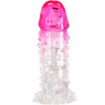 Pretty Love Bainha De Ampliação Realista Wilford Com Pênis Em Relevo Rosa