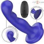 Intense Shorty Vibrador com Ventosa Azul Controle Remoto