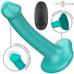 Intense Katie Vibrador com Ventosa 10 Vibrações Azul Controle Remoto