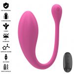 Intense Janice Vibrador u Dupla Estimulação 10 Vibrações Rosa Controle Remoto