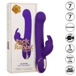 Calexotics Jack Rabbit Vibrador E Estimulador 7 Vibrações E Modo De Sucções Azul