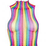 Leg Avenue Top Net Multicolor Tamanho Único