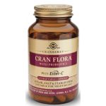 Solgar Cranberry Cran Flora with Probiotics plus Ester-C 60 Cápsulas