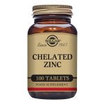 Solgar Chelated Zinc 100 Comprimidos