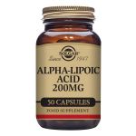 Solgar Alpha Lipoic Acid 200mg 50 Cápsulas