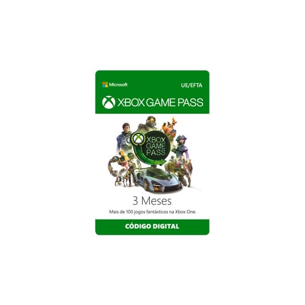 Microsoft Xbox Game Pass PC 3 Meses - Cartão Digital - Serviço