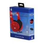 4Gamers Auscultadores PRO 4-10 Gaming Red PS4