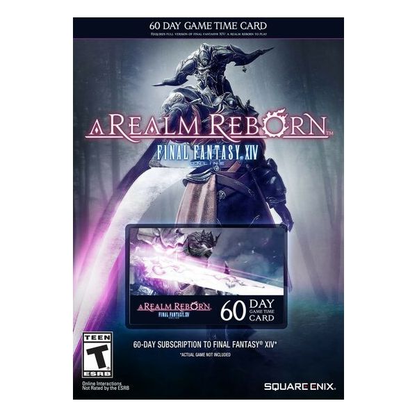 Final Fantasy Xiv A Realm Reborn 60 Day Game Time Card Download Digital Eu Compara Precos