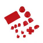 Multi4you Botões de Substituição Personalizados para PS4 Vermelho