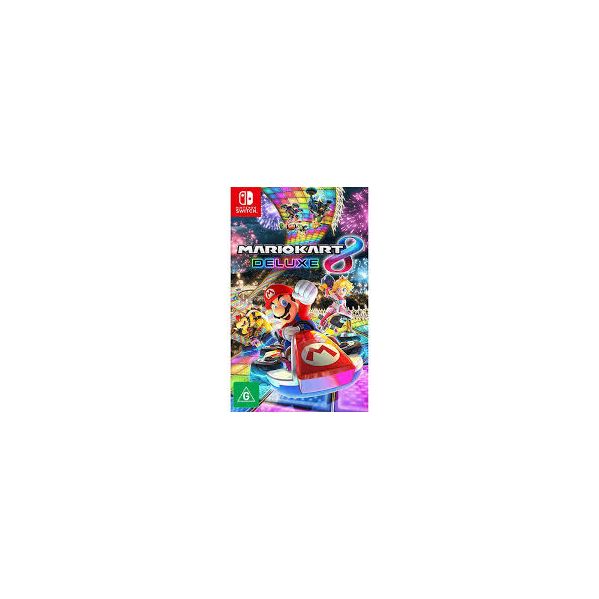 Nintendo Switch (Neon Blue/Red) + Mario Kart 8 Deluxe + Super