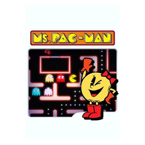 pac man museum stamps