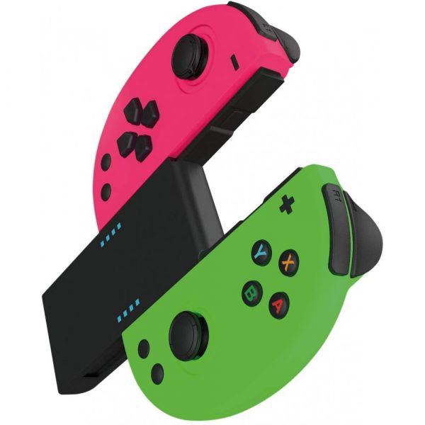 Gioteck Comando Compativel Joy-Con JC-20 Rosa / Verde Nintendo Switch