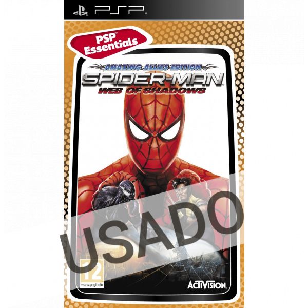 Spider Man Web Of Shadows Psp