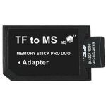 Conversor de Cartão Microsd/microsdhc um Cartão Memory Stick Pro Duo (tm) (compatível com Psp) - 8435325307381