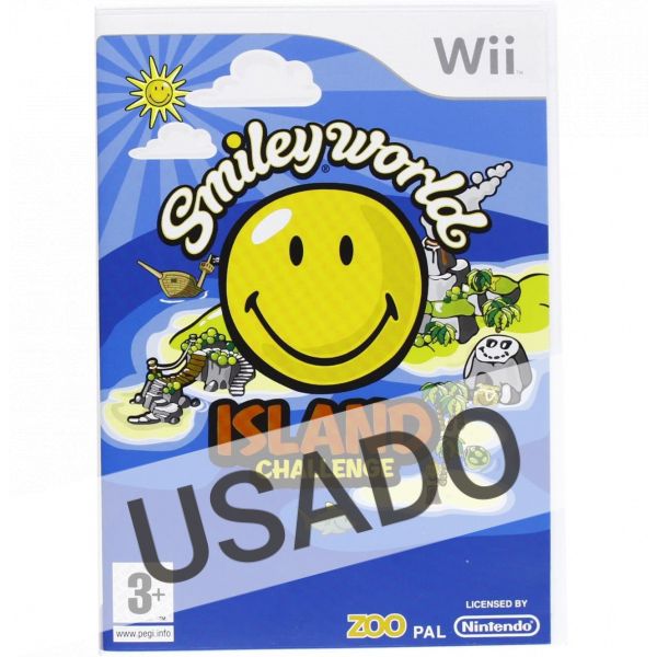 Smiley World Island Challenge Wii Usado