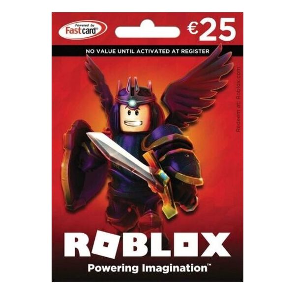 Roblox Card 25 EUR - 2000 Robux Chave Digital Europa