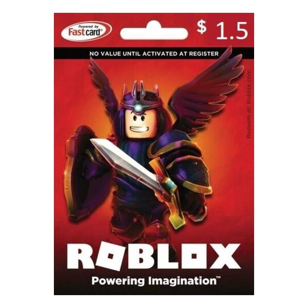 Gift card roblox 100 robux