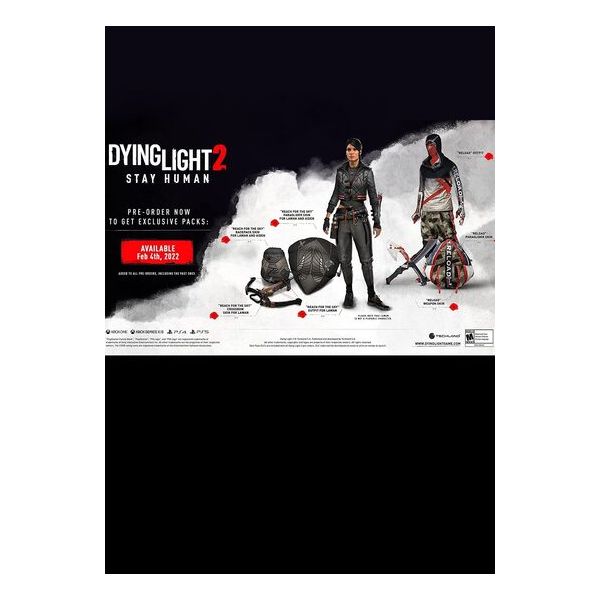 Dying Light 2 Stay Human Pre-order Bonus DLC Steam Chave Digital Europa ...