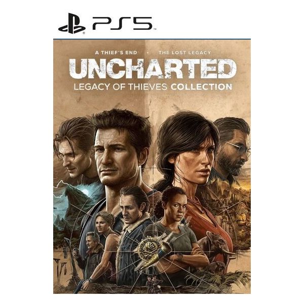 Jogo PS5 Uncharted - Legacy of Thieves Collection - Faz a Boa!