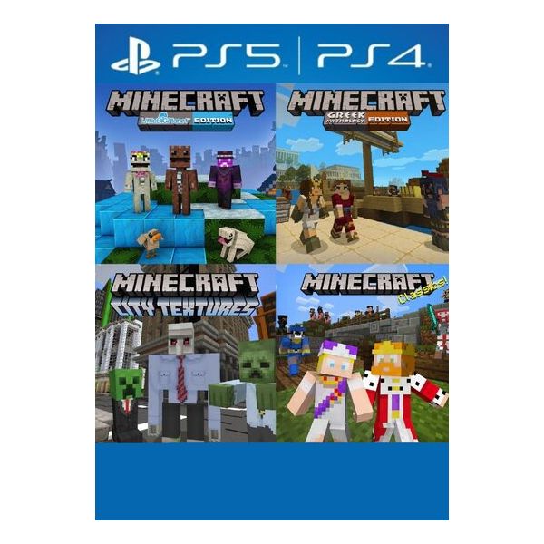 Jogo PS4 Minecraft Starter Collection