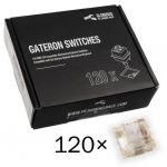 Glorious PC Gaming Race Pack 120 Switches Gateron MX Clear GMMK - GAT-CLEAR