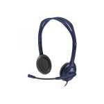 Logitech Wired Usb Headset With Mic Blue - 991-000265