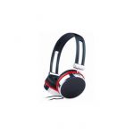 Hitec Auscultador c/ Microfone + Controlo Volume Black / Red