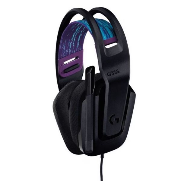 Logitech G335 Wired Gaming Headset Preto - 981-000668