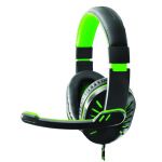 Esperanza Auscultadores Headset Gaming C/ Microfone Verde - EGH330G