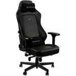 Cadeira Gaming Noblechairs HERO PU Leather Black/ Gold - NBL-HRO-PU-GOL