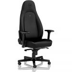 Cadeira Gaming Noblechairs ICON Vinyl/PU Leather Black- NBL-ICN-PU-BED