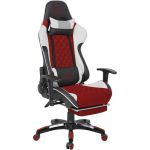 Cadeira Gaming Ultimate Orion Preto Vermelho e Branco