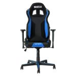 Cadeira Gaming Sparco Grip Preto/Azul - SP00989NRAZ 