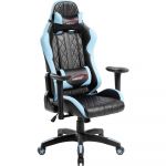 Cadeira Gaming BT-Racing Pele Sintética Preto e Azul