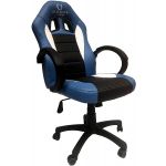 Cadeira Gaming Ultimate Taurus Azul, Preto e Branco
