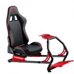 Cadeira Gaming Oplite GT3 Simulador de Condução Preto / Vermelho